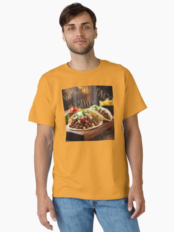 Hiram Productions We Love Taco Tuesdays Boxy T-Shirt - Image 6