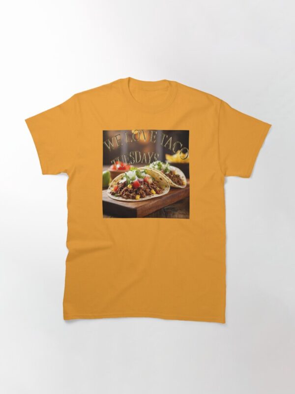 Hiram Productions We Love Taco Tuesdays Boxy T-Shirt - Image 5